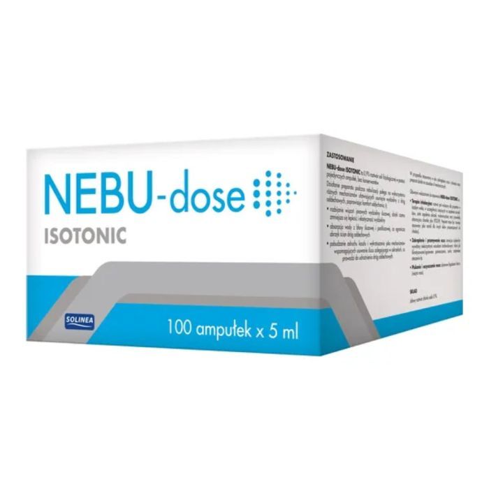 Nebu-Dose Isotonic,roztw.soli fizjologicznej, 5 ml, 100 amp. main product photo