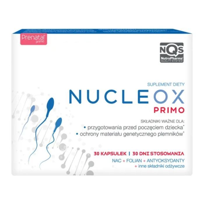 Nucleox Primo, kaps., 30 szt main product photo