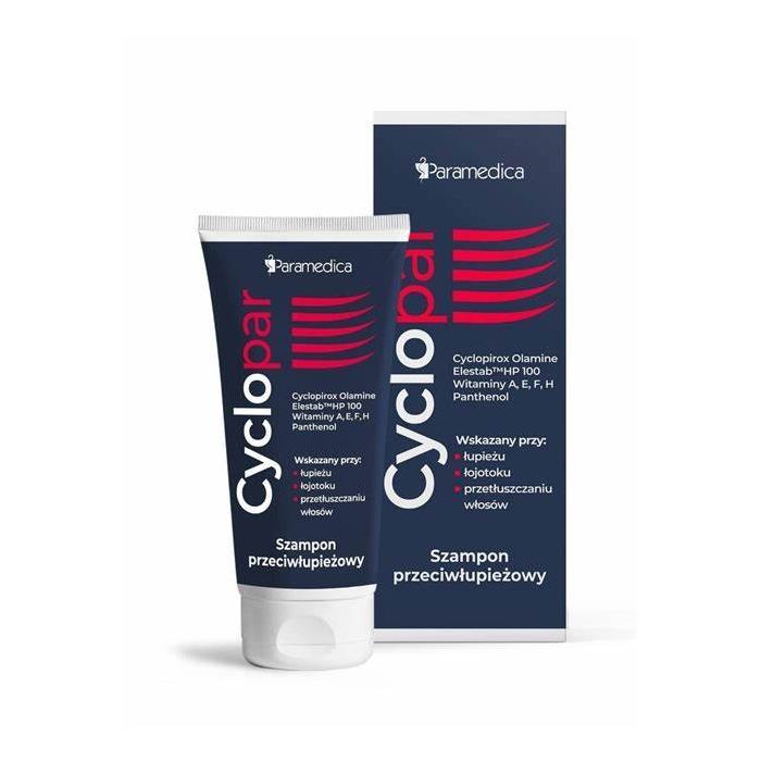 Paramedica Cyclopar, szamp., przeciwlupiezowy, 150 g main product photo