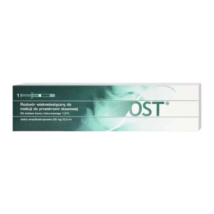 OST, roztwór wiskoelastyczny, 20 mg / 2 ml, 1 ampułko - strzykawka main product photo