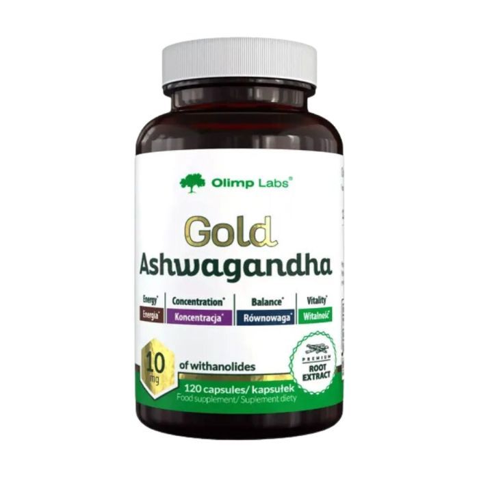 Olimp Gold Ashwagandha, kaps., 120 szt main product photo