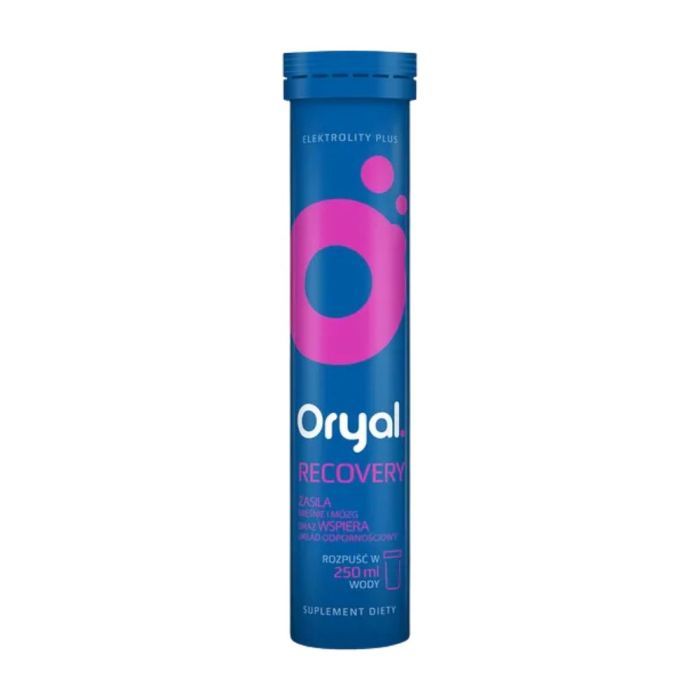 Oryal Recovery, tabl.musuj., sm.owoce lesne, 16 szt main product photo