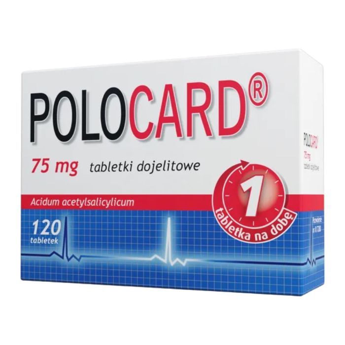 Polocard, 75 mg, tabl.dojelit.,120szt main product photo