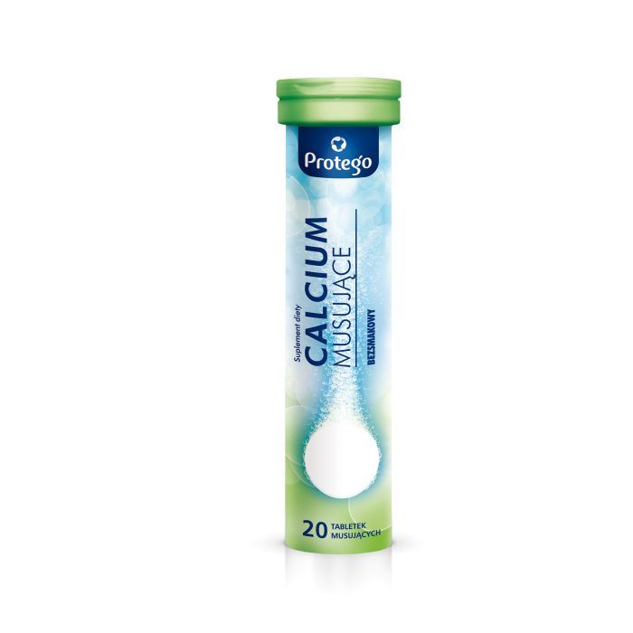 Protego Calcium Musujące, tabletki musujące, 20 szt. main product photo