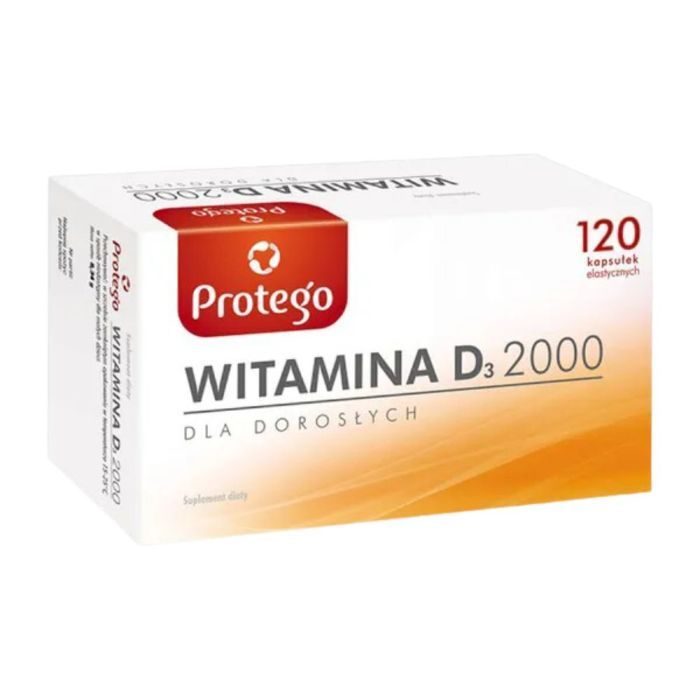 Protego Witamina D 2000, kapsułki, 120 szt. main product photo