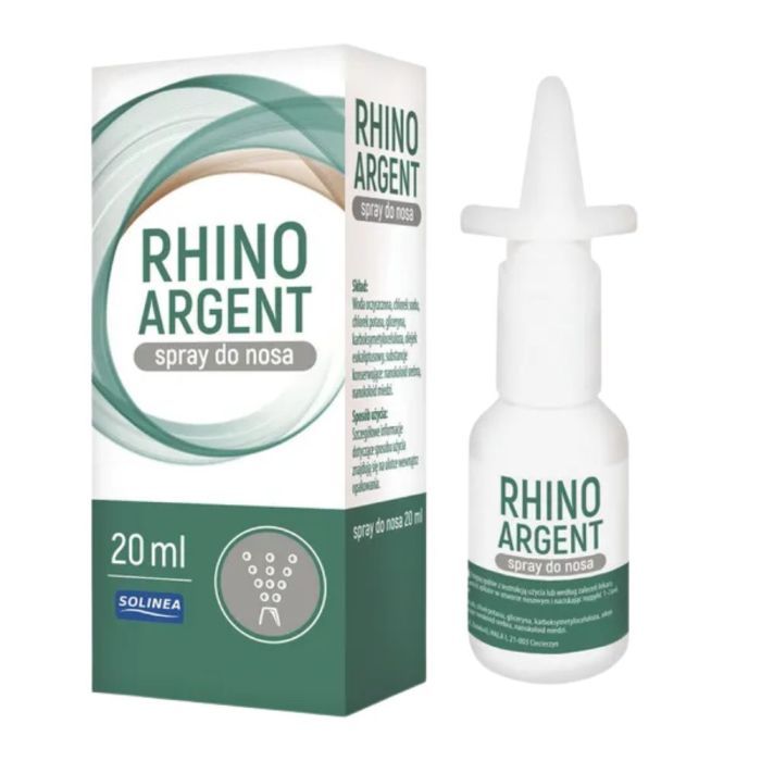 Rhinoargent, spray, do nosa, 20 ml main product photo