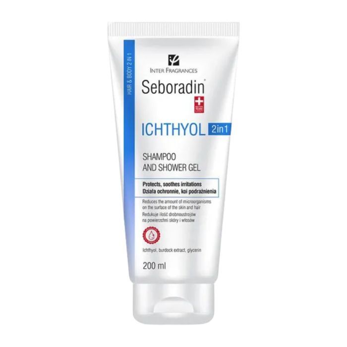 Seboradin Ichthyol, szamp.i zel,do mycia, 200 ml main product photo