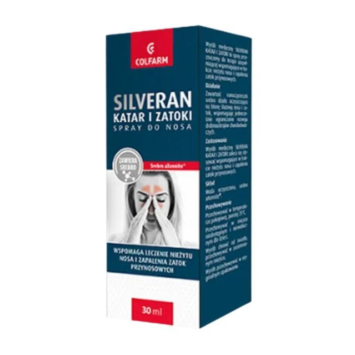 Silveran Katar i Zatoki, spray do nosa, 30 ml main product photo