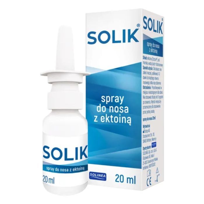 Solik, spray, do nosa, z ektoina, 20 ml main product photo