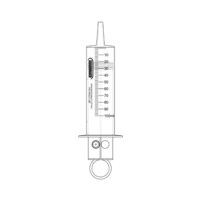 Strzykawka j.u.100 ml,do cewn,3-cz,(Margomed), 1 szt main product photo