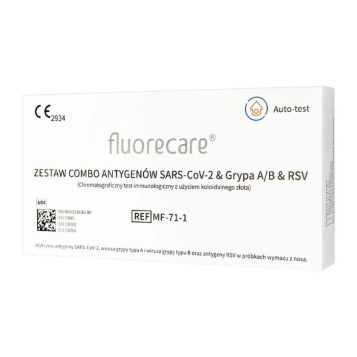 Test COVID-19 SARS-CoV-2 & Grypa A/B & RSV Antyg.,1szt main product photo