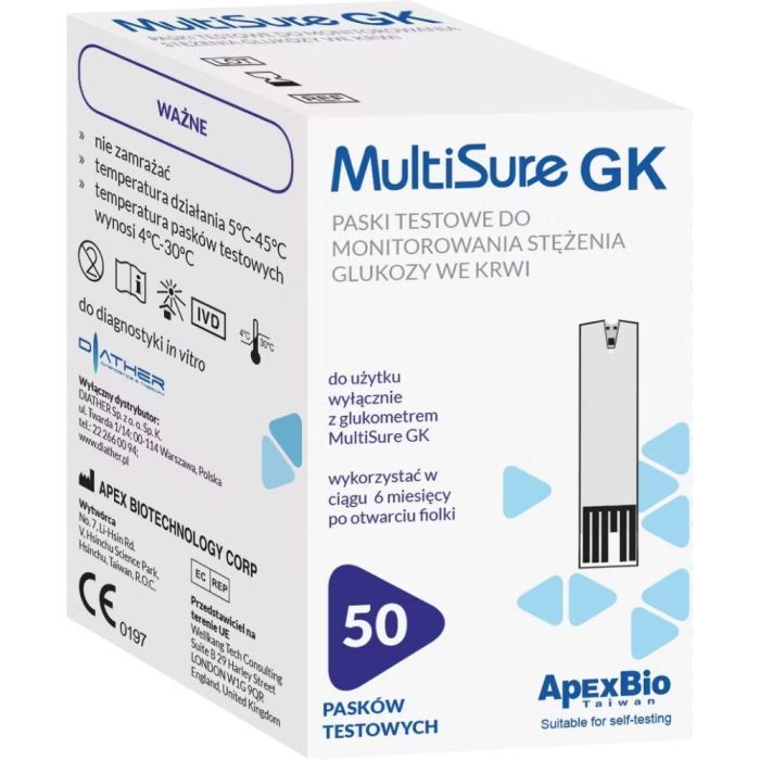 Test pask. MultiSure GK, 50 szt main product photo