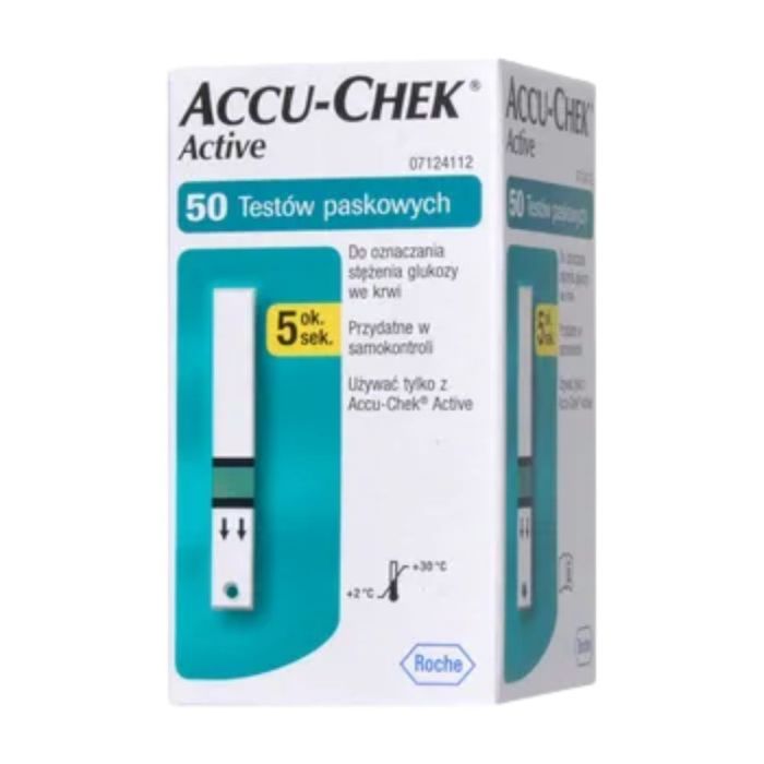 Test paskowy Accu-Chek Active, 50 pasków main product photo