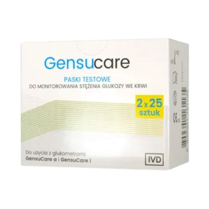Test paskowy Gensucare, 2 x 25 szt main product photo