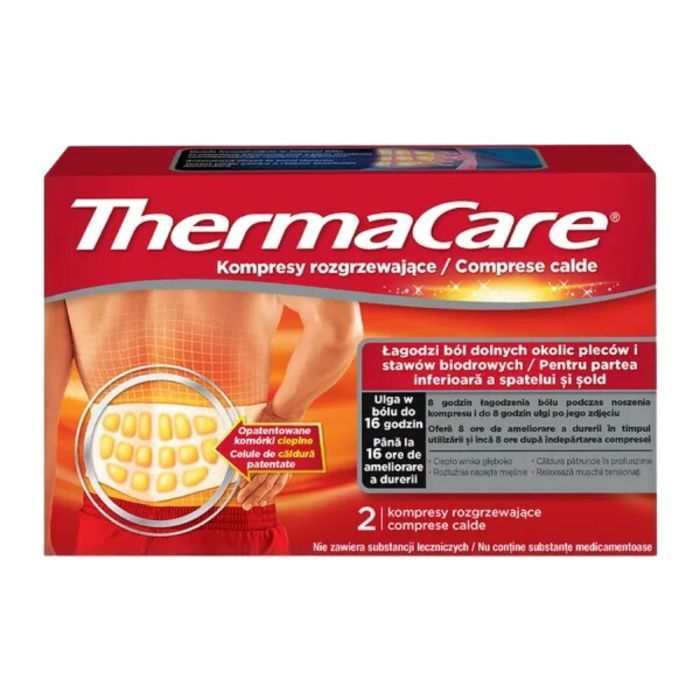 ThermaCare,kompr.rozgrzewajace,na plecy,biodra,2 szt main product photo