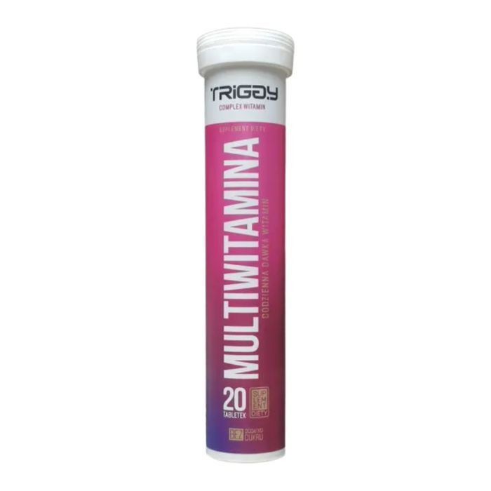 Triggy Multiwitamina (smak truskawka), tabl.musuj., 20szt main product photo