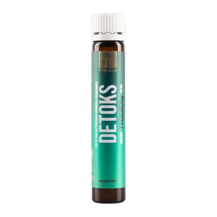 Triggy Vitamin Shot Detox, plyn, jablko, 25 ml, 1 amp main product photo