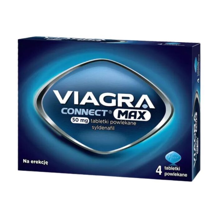 Viagra Connect Max, 50 mg, tabl.powl., 4 szt main product photo