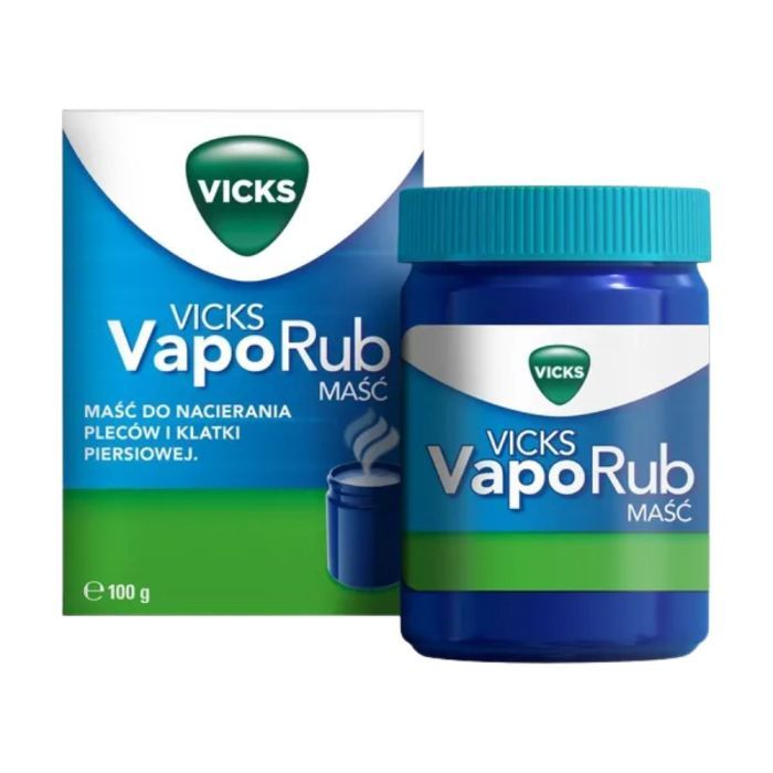 Vicks VapoRub, maść, 100 g (słoik) main product photo