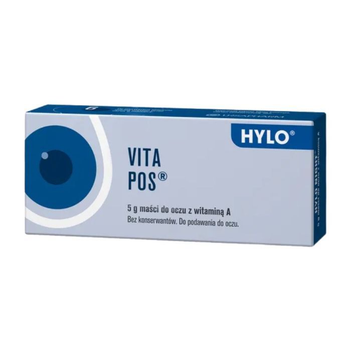 VitA POS, maść do oczu z witaminą A, 5 g main product photo