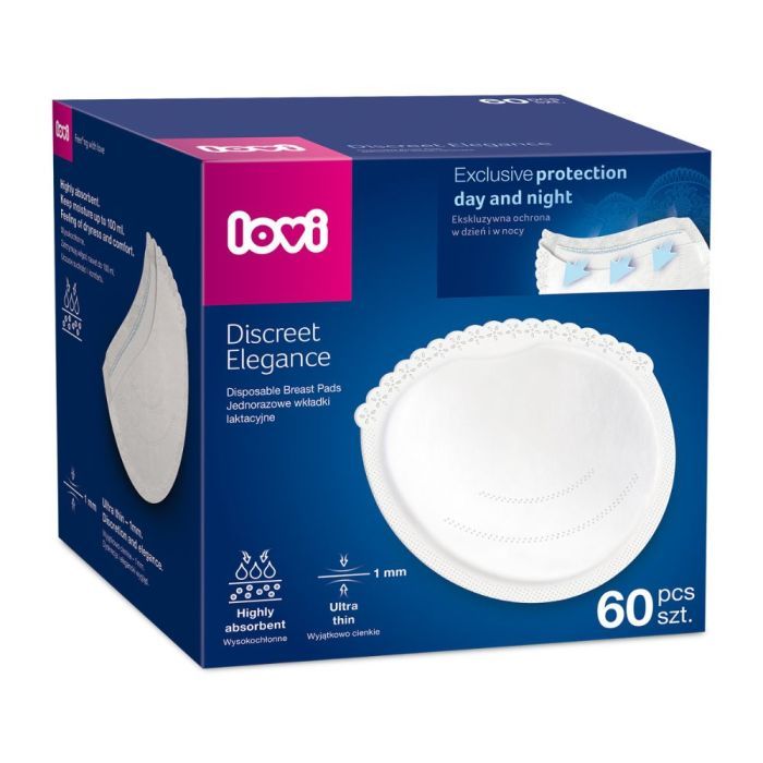 Lovi, wkładki laktacyjne Discreet Elegance, 60 szt. main product photo