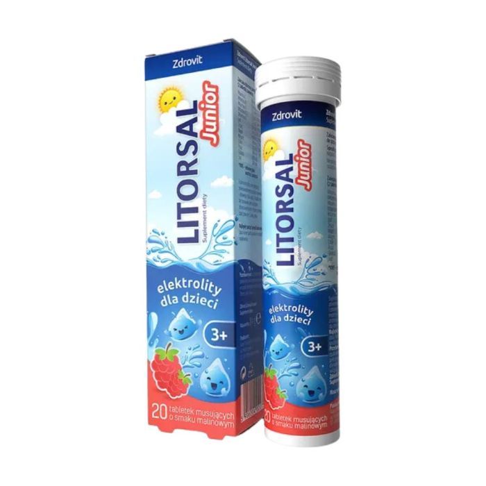 Zdrovit Litorsal Junior, tabl.musuj., 20 szt main product photo