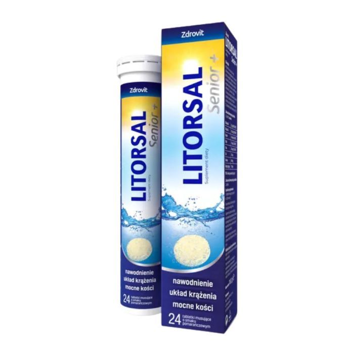 Zdrovit Litorsal Senior +, tabl.musuj., 24 szt main product photo