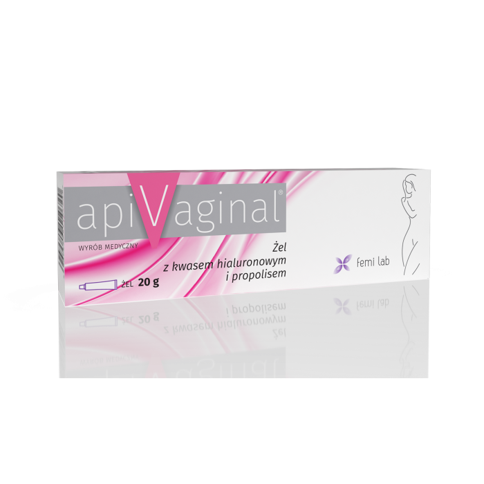Apivaginal, żel z kwasem hialuronowym i propolisem, 20 g main product photo