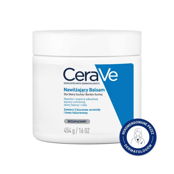 CeraVe, nawilżający balsam, 454 g main product photo