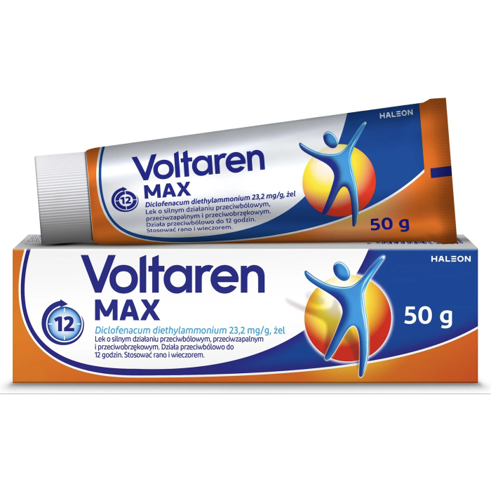 Voltaren Max, 23,2 mg/g, zel,(i.row),InPh,Czechy, 50 g main product photo