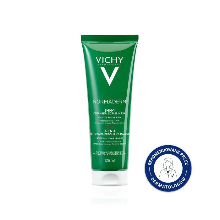 Vichy Normaderm 3w1 Oczyszczanie, peeling, maska, 125 ml main product photo