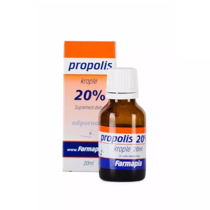 Propolis 20 %, krople, 20 ml main product photo