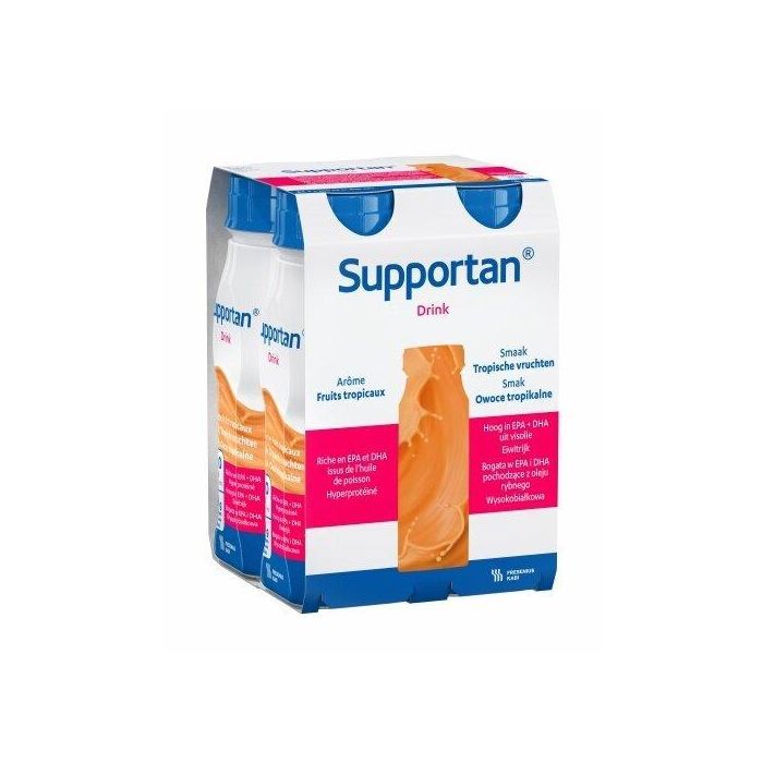 Supportan Drink o sm.owoc.tropikalnych,plyn,200ml,4but main product photo