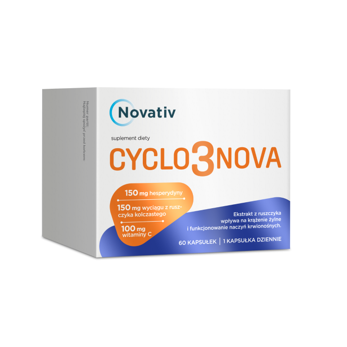 Novativ Cyclo3nova, kapsułki, 60 sztuk main product photo