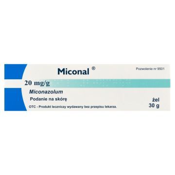 Miconal, 20 mg/g, żel, 30 g