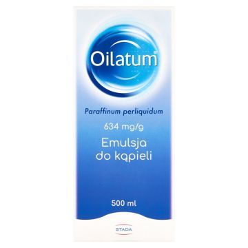 Oilatum, 634 mg/g, emulsja do kąpieli, 500 ml
