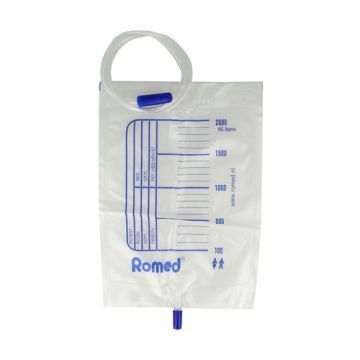 Romed, worek na mocz ze spustem, jałowy, 2 l, 1 szt.