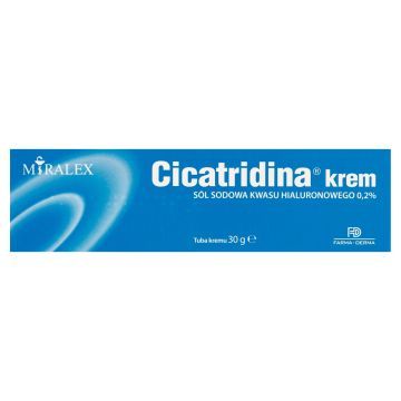 Cicatridina, krem wspomagający leczenie ran, 30 g