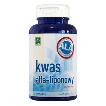 Kwas alfa-liponowy, kapsułki, 90 szt.