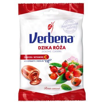 Verbena, cuk.,ziolowe, dzika roza,z wit.C, 60 g