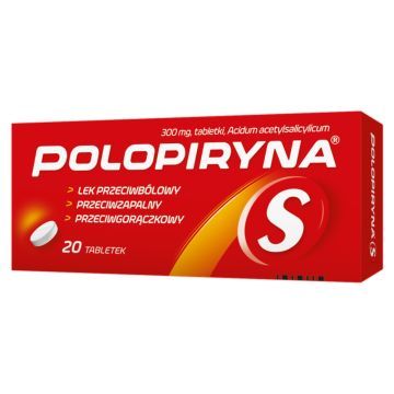 Polopiryna S, 300 mg, tabletki, 20 szt.