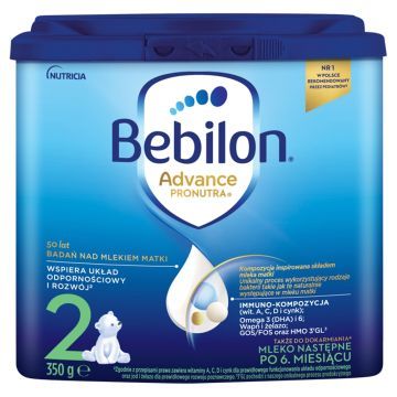 Bebilon 2 Advance Pronutra, mleko następne po 6. miesiącu, proszek, 350 g