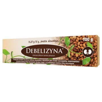 DEBELIZYNA, 3,27 g/5 g, pasta doustna, 100 g