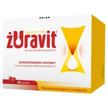 Żuravit, kapsułki elastyczne, 60 szt.