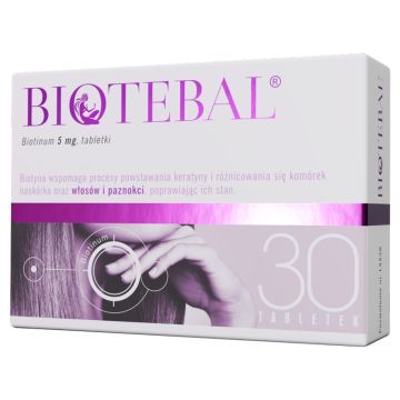 Biotebal, 5 mg, tabletki, 30 szt.
