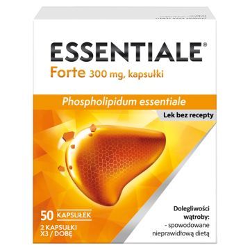 Essentiale Forte, 300 mg, kapsułki, 50 sztuk