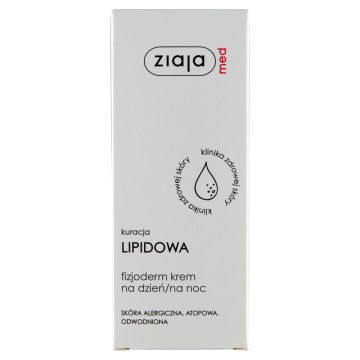 Ziaja Med Kuracja Lipidowa Fizjoderm, krem na dzień/na noc, 50 ml