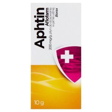 Aphtin, 200 mg/g, plyn d/stos.w j.ustn,(Aflofarm), 10 g