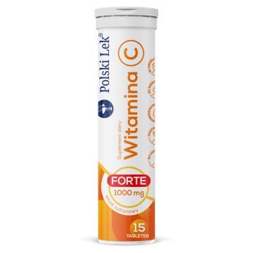 Cewitan Witamina C 1000 mg, tabletki musujące, 15 szt.