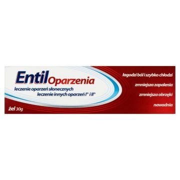 Entil, żel na oparzenia, 30 g